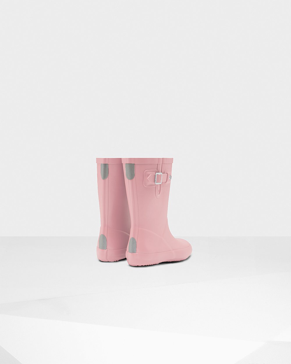 Kids Hunter Rain Boots Pink - Original First Flat Sole - 1504683-NR